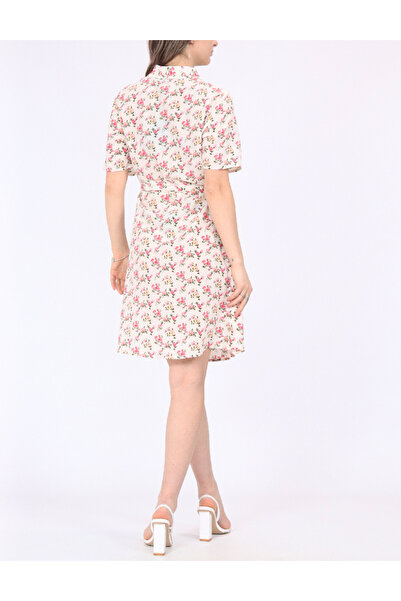 PIECES Short dress, Floral