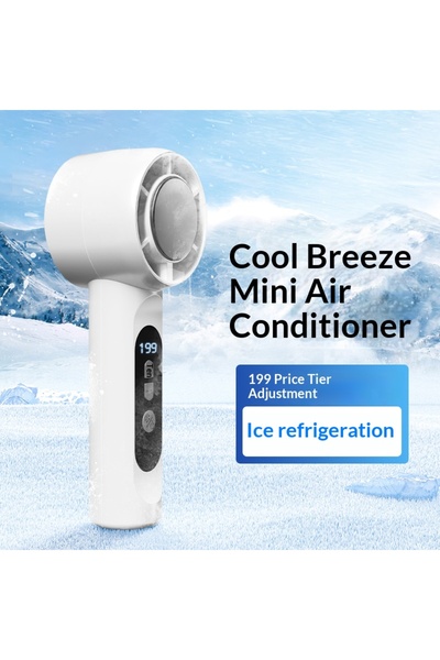 Maxingrui Portable air conditioner with instant cooling, 199 speeds - Cool handheld fan for Saudi Arabia summer 2025