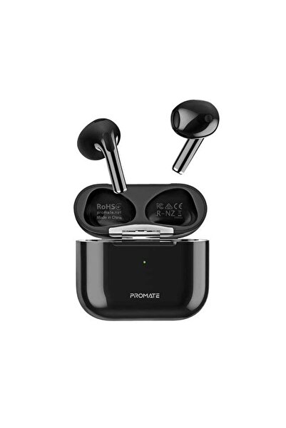 Promate FreePods-2 In-Ear True Wireless Earbuds Bluetooth v5.0 with Built-In Mic - Black