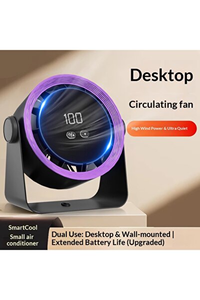 Maxingrui مروحة مكتب 100 سرعة تبريد 16° أقوى من المكيف - دوران 3D لصيف السعودية 2025