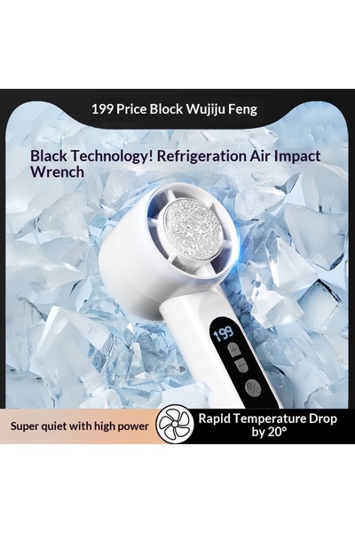 Maxingrui Portable air conditioner with instant cooling, 199 speeds - Cool handheld fan for Saudi Arabia summer 2025