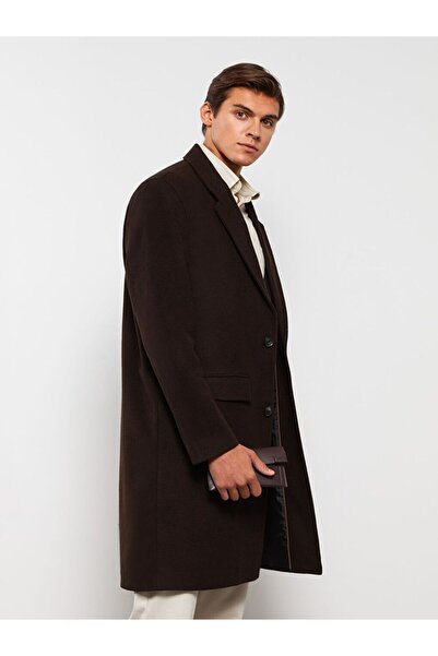 LC Waikiki Comfortable Fit Jacket Collar Men's Stamp Coat