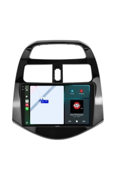 Clarion Navigation for Chevrolet Spark (2009-2015) 9 inch QLED 2K, 4GB RAM, 64GB, Octa-Core