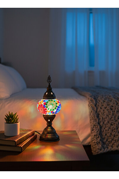 Solenza Masaüstü Otantik Osmanlı Mozaik Lamba