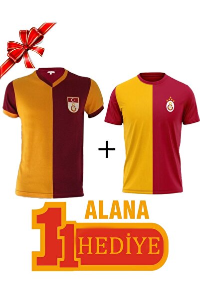 Galatasaray Orijinal Metin Oktay T-Shirt Parçalı T-Shirt Hediyeli