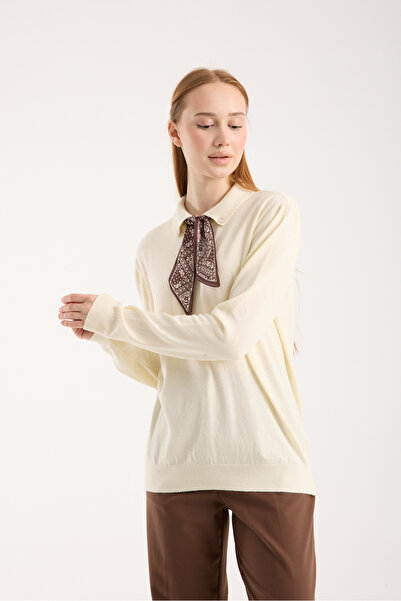 Clothes Fast Women's Long Sleeve Polo Neck Knitwear Sweater Blouse |   Fine Textured Soft Comfort Fit