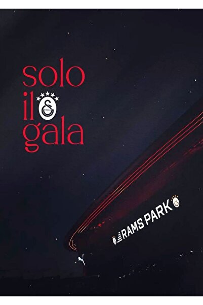 BONANZA Solo il Gala Galatasaray Ahşap Poster 2