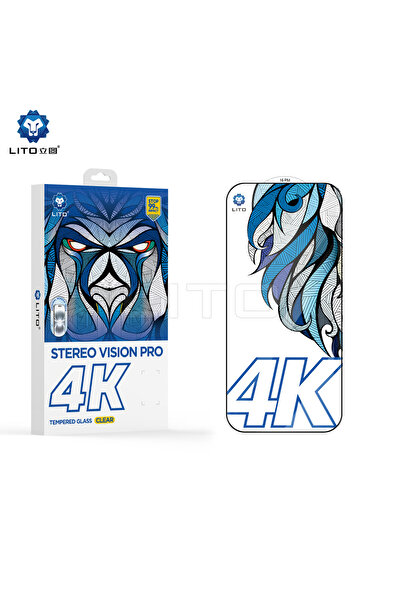 Lito واقي شاشة D+ MAX 4K Clear لهاتف iPhone 17