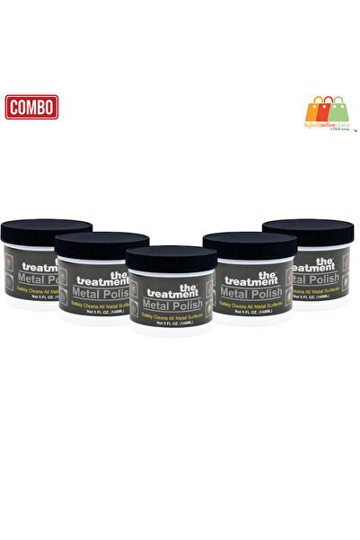 THE TREATMENT Metal Polish For Cleaning, Restoring, and Maintaining All Metal...