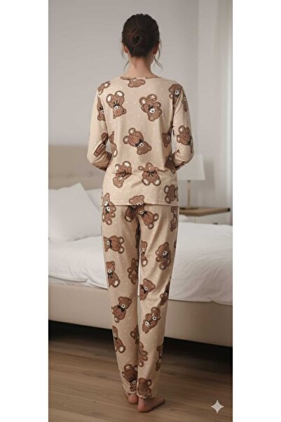 Sude kadın pijama takımı ayıkcıklı