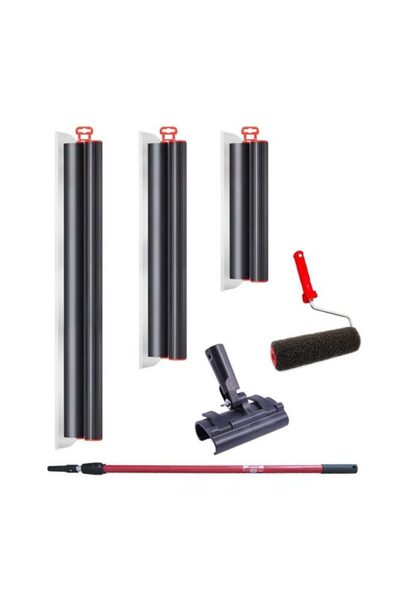 Lanoliv Σετ 3 επαγγελματικών μυστριών, από ανοξείδωτο ατσάλι, 40, 60, 80 cm, ...