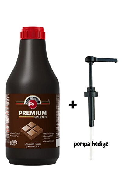 FO Premium Çikolatalı Sos 2,5 kg (Pompa Hediyeli)