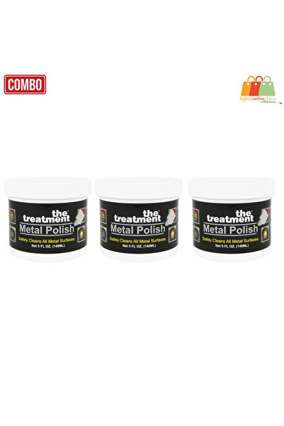 THE TREATMENT Metal Polish 148ml For Cleaning, Restoring, and Maintaining All...