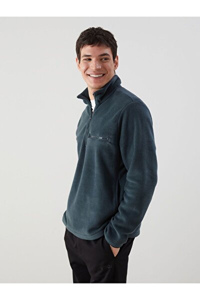 LC Waikiki Ανδρικό φούτερ με μακρυμάνικο φλις γιακά