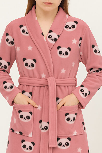 LİKAPA 236 Fleece Short Sabahlik