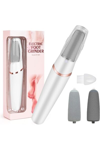 genric مبرد قدم كهربائي ومزيل مسامير القدم - أداة باديكير قابلة لإعادة الشحن ...