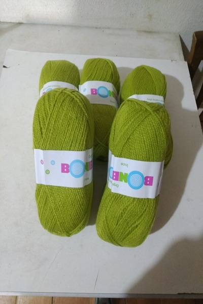 BONBON كولار أخضر رفيع 5 قطع: 98229