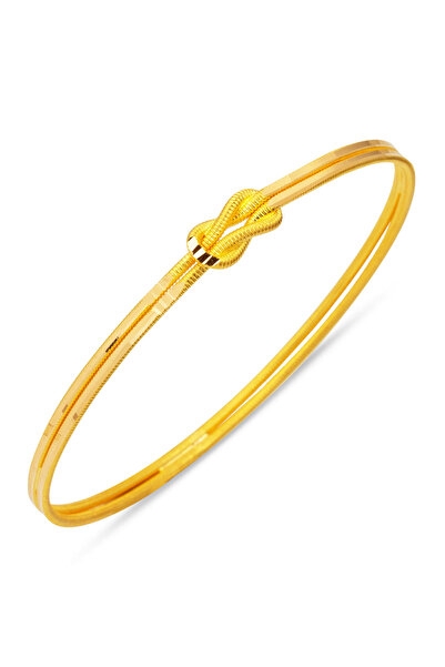 Sevgi Düğümü 22 Ayar Altın Ajda Bilezik 15 gr.