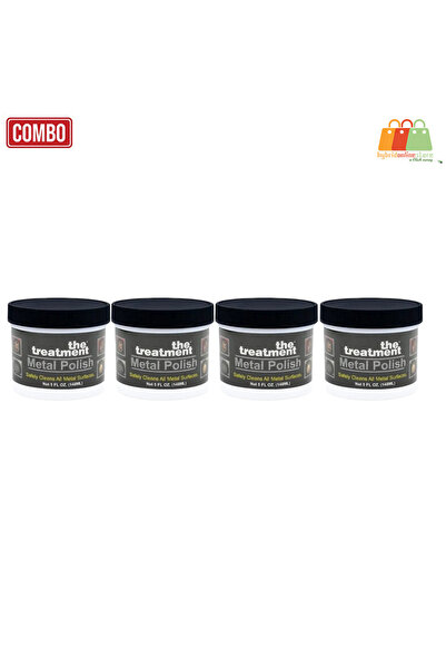 THE TREATMENT ملمع المعادن لتنظيف واستعادة وصيانة جميع الأسطح المعدنية 148 مل...