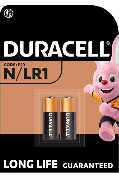 Duracell بطارية قلوية Specialty N 1.5 فولت، عبوة من قطعتين (E90/LR1)