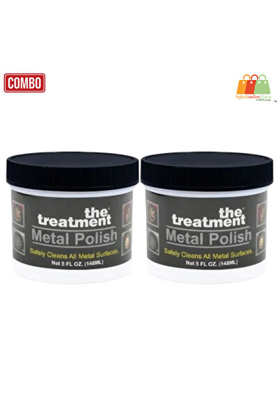 THE TREATMENT Metal Polish For Cleaning, Restoring, and Maintaining All Metal...