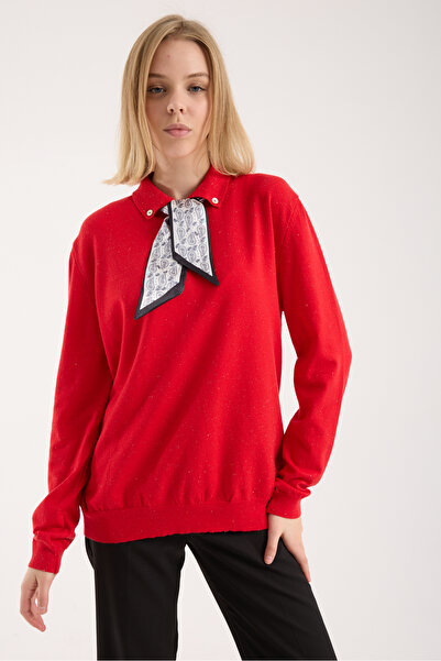 Clothes Fast Women's Long Sleeve Polo Neck Knitwear Sweater Blouse | Fine Textured Soft Comfort Fit