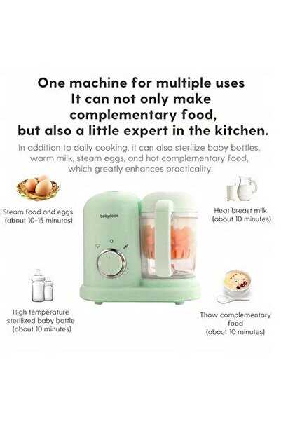 Generic Baby Food Supplement Machine, Baby Multi Function Cooking And Stirring All In One Machine, Small Aut