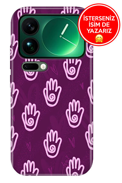 Cekuonline Xiaomi Mi 17 Pro Max Kılıf A Kalite Baskılı Art Silikon My Hand