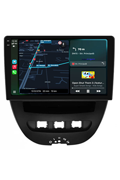 NavStore Navigation Peugeot 107/Citroen C1/Toyota Aygo (2005-2015),2K, 8Gb Ram, 256Gb Storage, Carplay