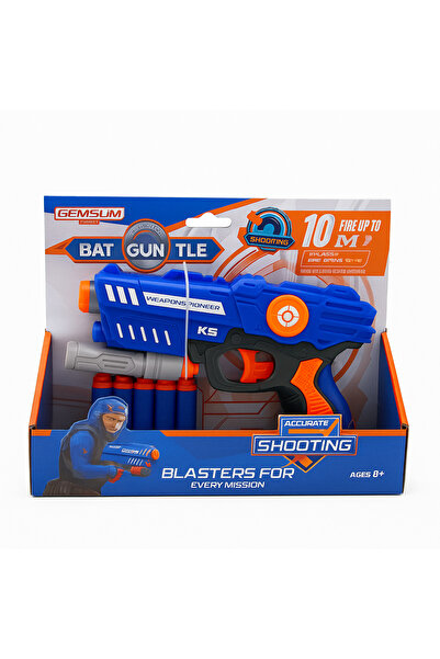 OEM Jucărie K5 Spumă Blaster, Lansator manual cu 10 săgeți moi, Rază de acțiu...