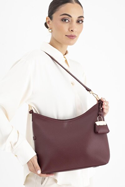 Matthew Cox حقيبة يد SÇ BYN2421 باللون الأحمر الداكن