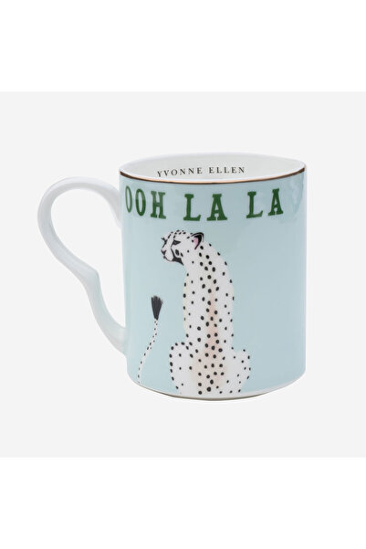 YVONNE ELLEN Animals Green Porcelain Mug 250 ml