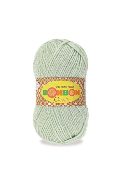 NAKO 5 Pieces Bonbon Classic Hand Knitting Yarn 98327 Green