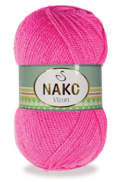 NAKO 5 قطع خيوط صوف المنك المحبوكة يدويًا 10121