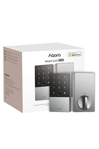Aqara Akıllı Kilit U100, Apple Home Anahtarlı Parmak İzi Anahtarsız Giriş Kap...