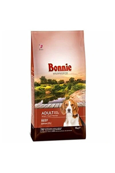 Bonnie Biftekli Yetişkin Köpek Maması 15 Kg