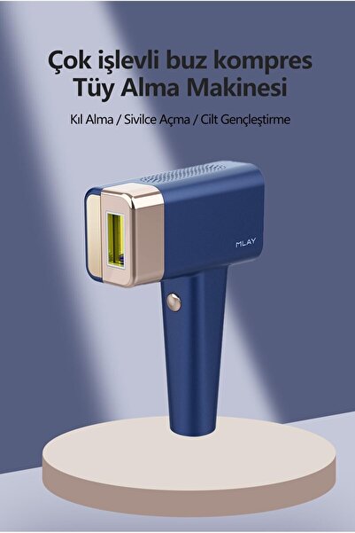 Mlay Acısız soğutma hazneli1 milyon atiș garantili IpL epilasyon makinası