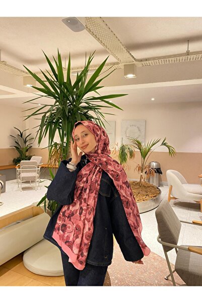 Dolce Σάλι από μπαμπού με μοτίβο λουλουδιών μπατίκ – Σάλι με μαλακό μοτίβο