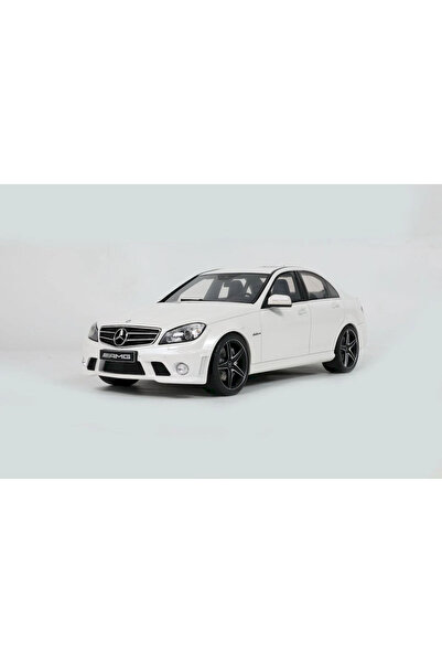 Gtspirit Mercedes-Benz C63 AMG, Alb Diamant, 2007 1:18