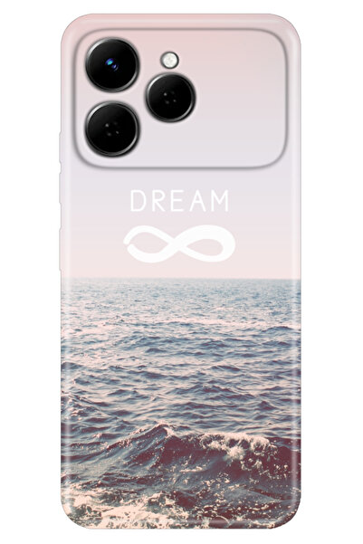 TECNO Spark 40 4G (KM5n) Kılıf Renkli Silikon Baskılı TPU Dream