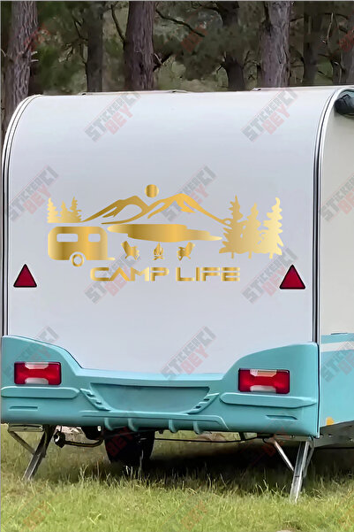 STİCKERCI BEY ملصق كامب لايف لعربات التخييم