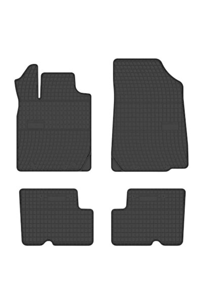 OEM Set de 4 covorașe auto pentru DACIA SANDERO I (2008-2013), cauciuc negru ...