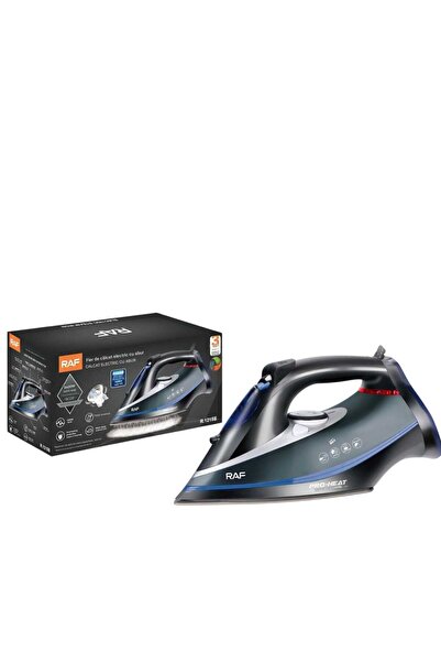 raf Express Steam R.1215J Ceramic Sole Iron, 2600W, 120 g/min Steam /blue