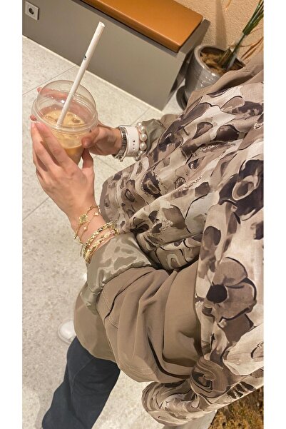 Dolce Σάλι από μπαμπού με μοτίβο λουλουδιών μπατίκ – Σάλι με μαλακό μοτίβο