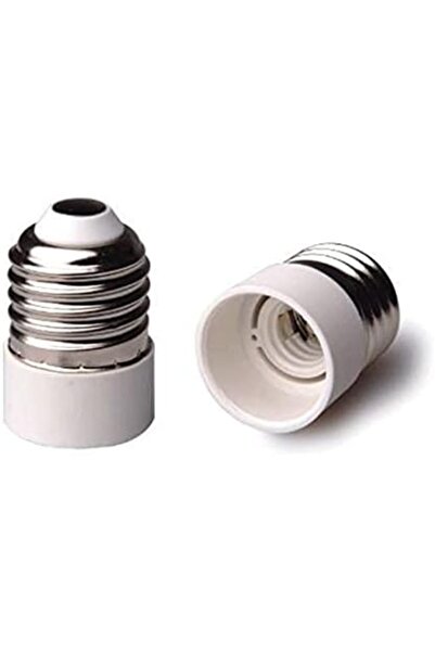 Raco Bulb Holder E27 to E14 - Universal Lamp Socket for LED, Halogen, MR16, GU10