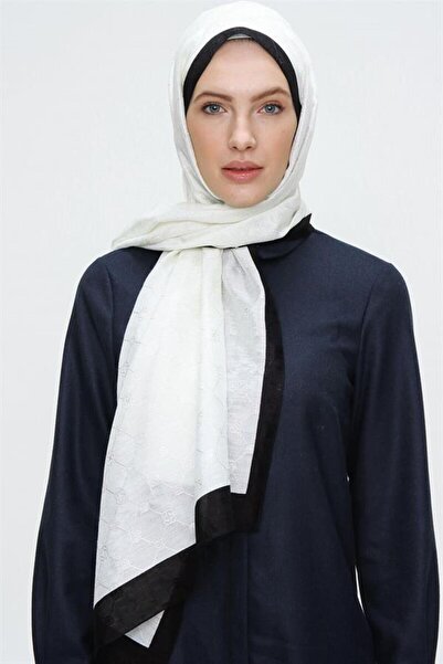 Aker Шаль Koza - Крем Чорний 910