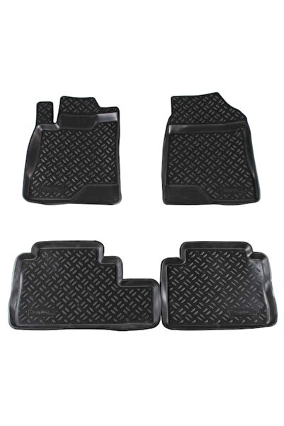 ART Set de 4 covorașe de cauciuc tip tavă pentru Opel Antara 2006-2017, negre