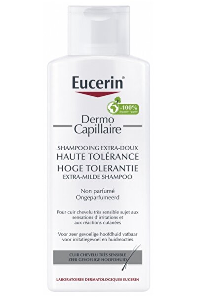 Eucerin DermoCapillaire Hypertolerant Shampoo for sensitive skin, 250 ml