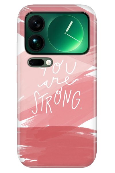 Cekuonline Xiaomi Mi 17 Pro Max Case Decorative Silicone Printed Cover You Ar...