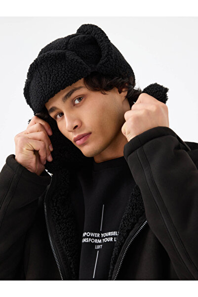 Loft Regular Fit Black Men's Coat Lf2040817